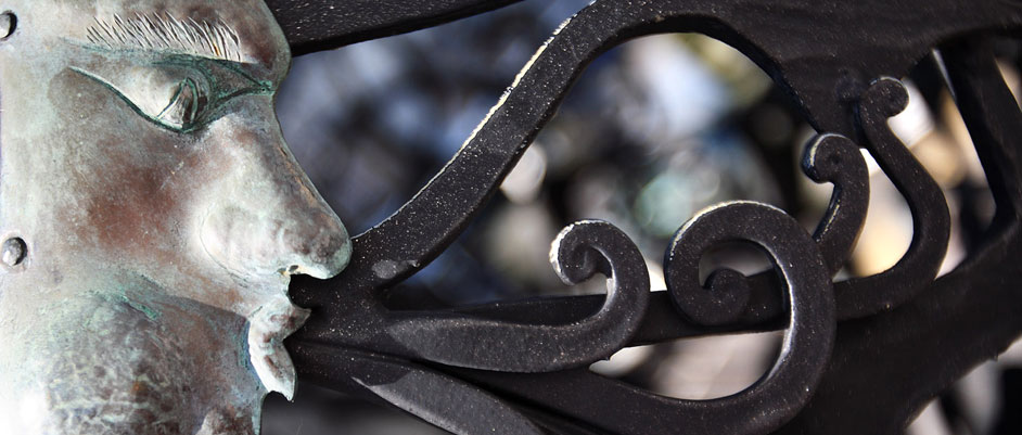 close up photo of the blacksmith's ball