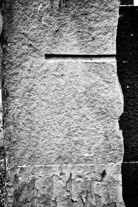 close up of carvings in the standing stones