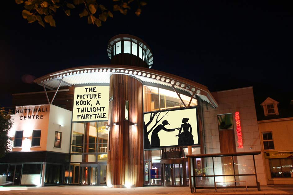 photo of the facade of The Balor Arts Centre, Ballybofey