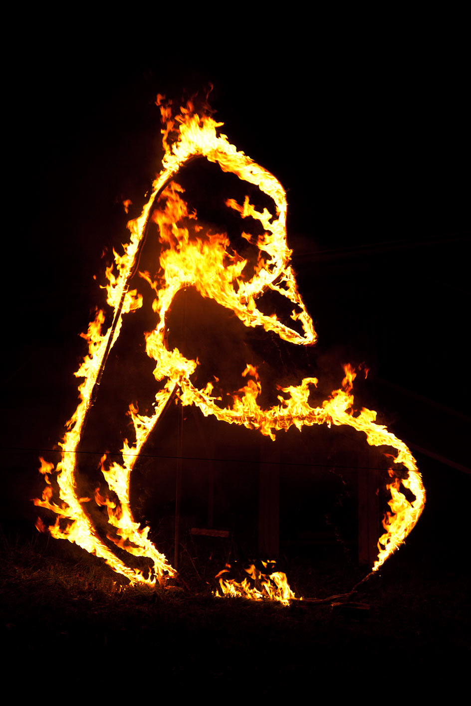 photo of fire display